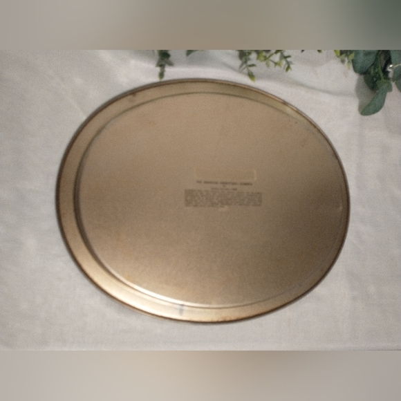 Vintage Currier & Ives Oval Tray - "The American Homestead" - Picture 8 of 11